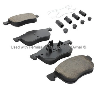 Quality-Built® - Black Series New Semi-Metallic Front Disc Brake Pads
