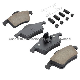 Quality-Built® - Black Series New Semi-Metallic Rear Disc Brake Pads