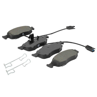 Quality-Built® - Black Series New Semi-Metallic Front Disc Brake Pads