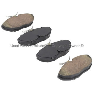 Quality-Built® - Black Series New Semi-Metallic Rear Disc Brake Pads