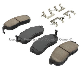 Quality-Built® - Black Series New Ceramic Front Disc Brake Pads