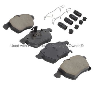 Quality-Built® - Black Series New Semi-Metallic Front Disc Brake Pads