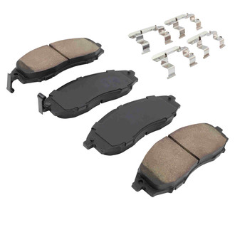 Quality-Built® - Black Series New Semi-Metallic Front Disc Brake Pads