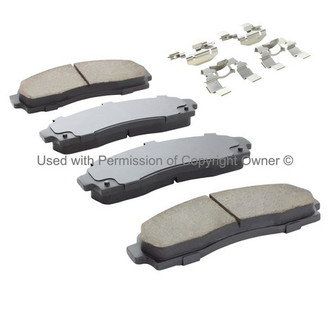Quality-Built® - Black Series New Semi-Metallic Front Disc Brake Pads