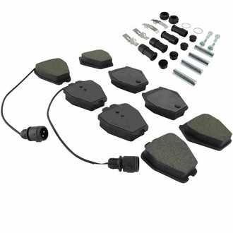Quality-Built® - Black Series New Semi-Metallic Front Disc Brake Pads
