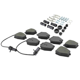 Quality-Built® - Black Series New Ceramic Front Disc Brake Pads