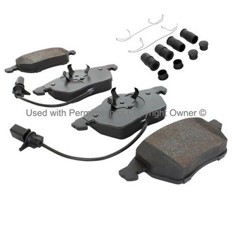 Quality-Built® - Black Series New Semi-Metallic Front Disc Brake Pads