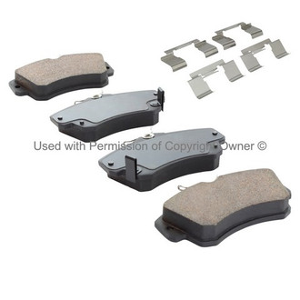 Quality-Built® - Black Series New Semi-Metallic Front Disc Brake Pads
