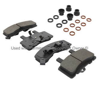 Quality-Built® - Black Series New Semi-Metallic Front Disc Brake Pads