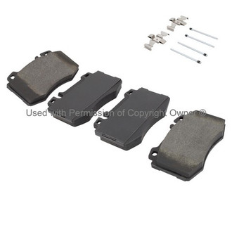 Quality-Built® - Black Series New Semi-Metallic Front Disc Brake Pads