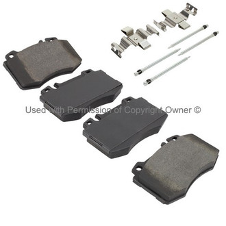 Quality-Built® - Black Series New Semi-Metallic Front Disc Brake Pads