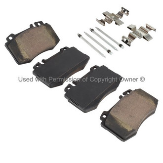 Quality-Built® - Black Series New Semi-Metallic Front Disc Brake Pads