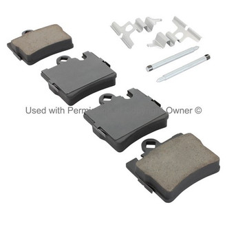 Quality-Built® - Black Series New Ceramic Rear Disc Brake Pads