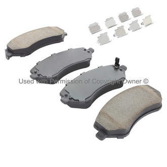 Quality-Built® - Black Series New Ceramic Front Disc Brake Pads