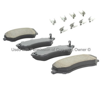 Quality-Built® - Black Series New Semi-Metallic Front Disc Brake Pads