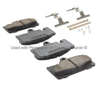 Quality-Built® - Black Series New Ceramic Rear Disc Brake Pads