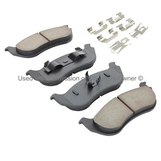 Quality-Built® - Black Series New Ceramic Rear Disc Brake Pads