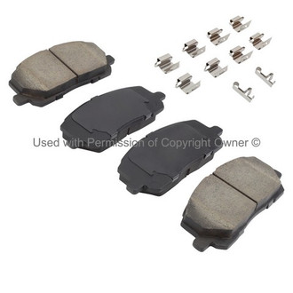 Quality-Built® - Black Series New Ceramic Front Disc Brake Pads