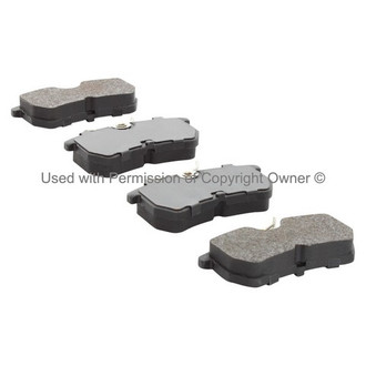 Quality-Built® - Black Series New Semi-Metallic Rear Disc Brake Pads