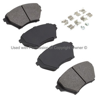 Quality-Built® - Black Series New Ceramic Front Disc Brake Pads