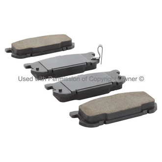 Quality-Built® - Black Series New Ceramic Rear Disc Brake Pads