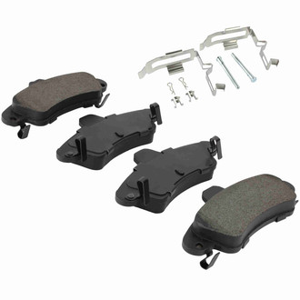 Quality-Built® - Black Series New Semi-Metallic Rear Disc Brake Pads