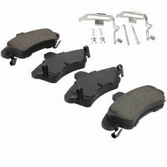 Quality-Built® - Black Series New Semi-Metallic Rear Disc Brake Pads