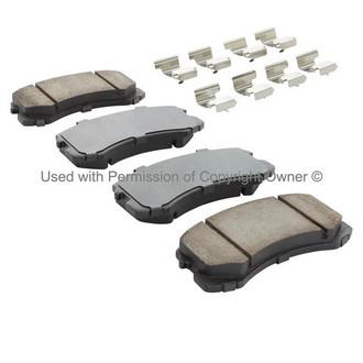 Quality-Built® - Black Series New Ceramic Front Disc Brake Pads