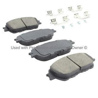 Quality-Built® - Black Series New Ceramic Front Disc Brake Pads