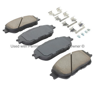 Quality-Built® - Black Series New Ceramic Front Disc Brake Pads