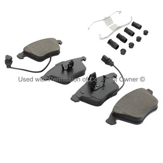 Quality-Built® - Black Series New Semi-Metallic Front Disc Brake Pads