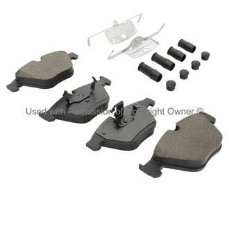 Quality-Built® - Black Series New Semi-Metallic Front Disc Brake Pads
