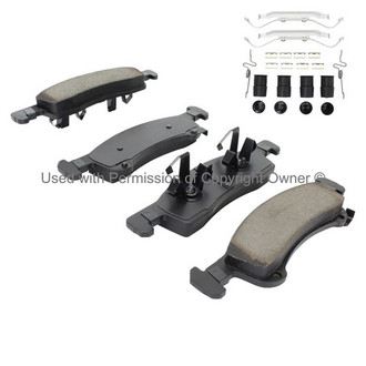 Quality-Built® - Black Series New Semi-Metallic Front Disc Brake Pads