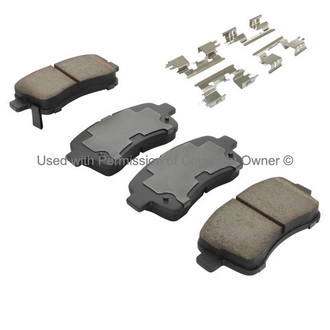 Quality-Built® - Black Series New Ceramic Front Disc Brake Pads