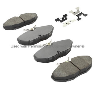 Quality-Built® - Black Series New Semi-Metallic Rear Disc Brake Pads