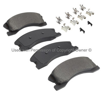 Quality-Built® - Black Series New Ceramic Front Disc Brake Pads