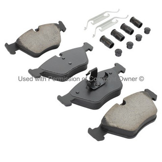 Quality-Built® - Black Series New Semi-Metallic Front Disc Brake Pads