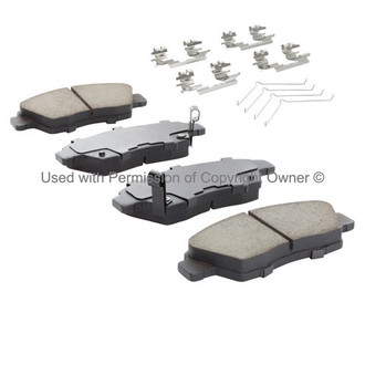 Quality-Built® - Black Series New Ceramic Front Disc Brake Pads
