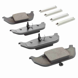 Quality-Built® - Black Series New Semi-Metallic Rear Disc Brake Pads