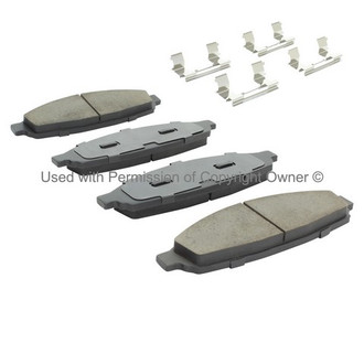 Quality-Built® - Black Series New Ceramic Front Disc Brake Pads