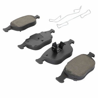 Quality-Built® - Black Series New Semi-Metallic Front Disc Brake Pads