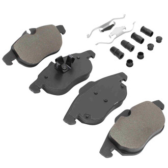 Quality-Built® - Black Series New Semi-Metallic Front Disc Brake Pads