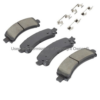 Quality-Built® - Black Series New Ceramic Rear Disc Brake Pads