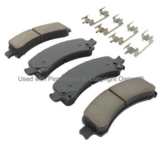 Quality-Built® - Black Series New Ceramic Rear Disc Brake Pads