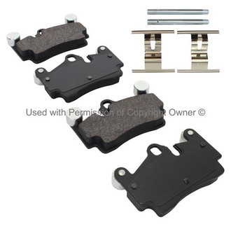 Quality-Built® - Black Series New Ceramic Rear Disc Brake Pads