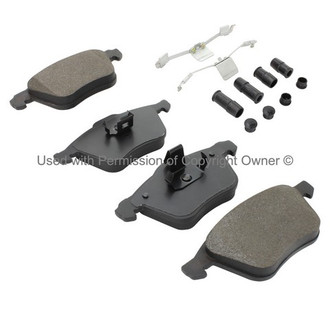 Quality-Built® - Black Series New Semi-Metallic Front Disc Brake Pads