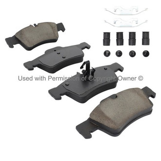 Quality-Built® - Black Series New Semi-Metallic Rear Disc Brake Pads