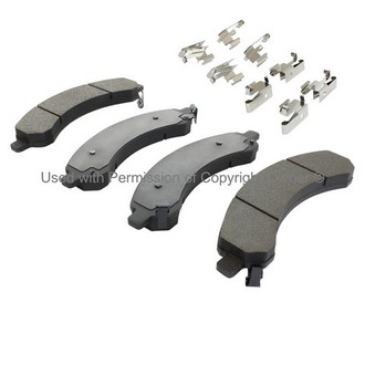 Quality-Built® - Black Series New Ceramic Rear Disc Brake Pads