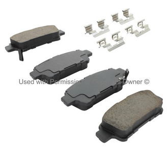 Quality-Built® - Black Series New Ceramic Rear Disc Brake Pads