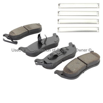 Quality-Built® - Black Series New Ceramic Rear Disc Brake Pads